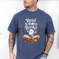 Read S'More Books Camping Outdoors Travel Campfire Men's Comfort Colors T-Shirt Blue Jean Read S'More Books Camping Outdoors Travel Campfire Men's Comfort Colors T-Shirt Blue Jean