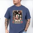The Reader Tarot Card Shirt Bird Book Lover Bookworm Men's Comfort Colors T-Shirt Blue Jean The Reader Tarot Card Shirt Bird Book Lover Bookworm Men's Comfort Colors T-Shirt Blue Jean
