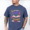 Reading 6 7 Meme Six Seven Cozy Book Lover Teacher Men's Comfort Colors T-Shirt Blue Jean Reading 6 7 Meme Six Seven Cozy Book Lover Teacher Men's Comfort Colors T-Shirt Blue Jean