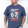 Reading 67 Meme English Teacher Christmas Book Lover Men's Comfort Colors T-Shirt Blue Jean