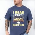 Reading Books For Kids Book Lover Bookworm Librarian Men's Comfort Colors T-Shirt Blue Jean
