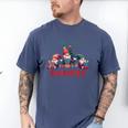Reading With My Gnomies Reading Book Christmas Men's Comfort Colors T-Shirt Blue Jean Reading With My Gnomies Reading Book Christmas Men's Comfort Colors T-Shirt Blue Jean