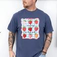 Reading Is My Jam Preppy Stawberry Bookworm Book Lover Nerd Men's Comfort Colors T-Shirt Blue Jean Reading Is My Jam Preppy Stawberry Bookworm Book Lover Nerd Men's Comfort Colors T-Shirt Blue Jean