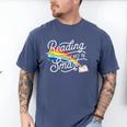 Reading Is The Key To Smart Book Lover Bookworm Reader Men's Comfort Colors T-Shirt Blue Jean Reading Is The Key To Smart Book Lover Bookworm Reader Men's Comfort Colors T-Shirt Blue Jean