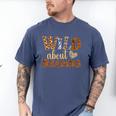 Reading Lover Wild About Reading Reading Books And Bookworm Men's Comfort Colors T-Shirt Blue Jean