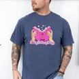 Reading Smut Is My Therapy Romance Book Reader Humor Men's Comfort Colors T-Shirt Blue Jean