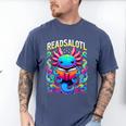Readsalotl Axolotl Book Lovers Axolotls Men's Comfort Colors T-Shirt Blue Jean