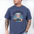 Readsolotl Book Lover Reading Axolotl Kids Reader Men's Comfort Colors T-Shirt Blue Jean Readsolotl Book Lover Reading Axolotl Kids Reader Men's Comfort Colors T-Shirt Blue Jean