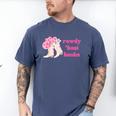 Rowdy 'Bout Books Cowboy Lovers Men's Comfort Colors T-Shirt Blue Jean