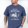Run Like Mr Collins Just Proposed Books And Running Men's Comfort Colors T-Shirt Blue Jean Run Like Mr Collins Just Proposed Books And Running Men's Comfort Colors T-Shirt Blue Jean