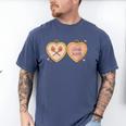 Slow Burn Romance Book Lover Tee Men's Comfort Colors T-Shirt Blue Jean