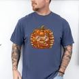 Smart Book Pumpkin Retro Fall Teacher Reading Halloween Men's Comfort Colors T-Shirt Blue Jean Smart Book Pumpkin Retro Fall Teacher Reading Halloween Men's Comfort Colors T-Shirt Blue Jean