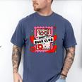 Smut Reader Smutty Vibes Spicy Romance Smutty Book Club Men's Comfort Colors T-Shirt Blue Jean