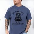 Smutty Spicy Book Its Always WYD And Never DYWMTCOAEYPTYCOMF Men's Comfort Colors T-Shirt Blue Jean Smutty Spicy Book Its Always WYD And Never DYWMTCOAEYPTYCOMF Men's Comfort Colors T-Shirt Blue Jean