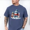 Snowman Reading Books Lovers Librarian Bookworm Christmas Men's Comfort Colors T-Shirt Blue Jean Snowman Reading Books Lovers Librarian Bookworm Christmas Men's Comfort Colors T-Shirt Blue Jean