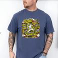 Softball Pitcher Best Traits Brave Retro Pop Comic Book Art Men's Comfort Colors T-Shirt Blue Jean
