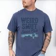 Spicy Romance Book Reader Fan Weird Smut Social Club Men's Comfort Colors T-Shirt Blue Jean