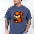 Squirrel Reading Book Lover Men's Comfort Colors T-Shirt Blue Jean Squirrel Reading Book Lover Men's Comfort Colors T-Shirt Blue Jean