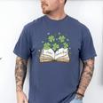 St Patricks Day Book Lover Librarian Reading Saint Pattys Men's Comfort Colors T-Shirt Blue Jean St Patricks Day Book Lover Librarian Reading Saint Pattys Men's Comfort Colors T-Shirt Blue Jean
