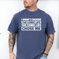 Superheroes Art Graphic Novels Comic Books Men's Comfort Colors T-Shirt Blue Jean