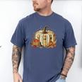 Teacher Book Pumpkin Fall Reading Thanksgiving Autumn Men's Comfort Colors T-Shirt Blue Jean Teacher Book Pumpkin Fall Reading Thanksgiving Autumn Men's Comfort Colors T-Shirt Blue Jean