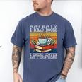 That's What I Do I Read Books Drink Coffee And I Know Things Men's Comfort Colors T-Shirt Blue Jean That's What I Do I Read Books Drink Coffee And I Know Things Men's Comfort Colors T-Shirt Blue Jean