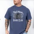 Tired Moms Book Club Men's Comfort Colors T-Shirt Blue Jean