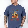 Tis The Season To Be Bookish Christmas Seasons Book Readings Men's Comfort Colors T-Shirt Blue Jean