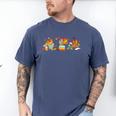 Turkey Reading Books Fall Thanksgiving Teacher Book Lovers Men's Comfort Colors T-Shirt Blue Jean Turkey Reading Books Fall Thanksgiving Teacher Book Lovers Men's Comfort Colors T-Shirt Blue Jean