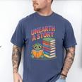 Unearth A Story Cute Turtle Reading Books Librarian Men's Comfort Colors T-Shirt Blue Jean Unearth A Story Cute Turtle Reading Books Librarian Men's Comfort Colors T-Shirt Blue Jean