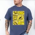 Varsity-Gold Yellow Comic Book University Varsity-Gold Men's Comfort Colors T-Shirt Blue Jean Varsity-Gold Yellow Comic Book University Varsity-Gold Men's Comfort Colors T-Shirt Blue Jean