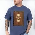 War And Peace Book Cover Men's Comfort Colors T-Shirt Blue Jean War And Peace Book Cover Men's Comfort Colors T-Shirt Blue Jean