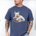 West Highland Terrier Books Dog Breed Westie Men's Comfort Colors T-Shirt Blue Jean West Highland Terrier Books Dog Breed Westie Men's Comfort Colors T-Shirt Blue Jean