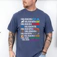 I Will Read Books On A Boat & Everywhere Reading Kids Book Men's Comfort Colors T-Shirt Blue Jean I Will Read Books On A Boat & Everywhere Reading Kids Book Men's Comfort Colors T-Shirt Blue Jean