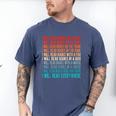 I Will Read Books On A Boat Kids Reading Men's Comfort Colors T-Shirt Blue Jean