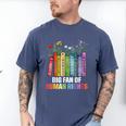 Women Floral Book Big Fan Of Human Rights Liberal Protest Men's Comfort Colors T-Shirt Blue Jean