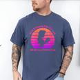 Women's With A Dreamy Far-Off Look And Her Nose Stuck In A Book Men's Comfort Colors T-Shirt Blue Jean