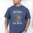 In A World Of Bookworms Be A Book Dragon Book Lover Reader Men's Comfort Colors T-Shirt Blue Jean In A World Of Bookworms Be A Book Dragon Book Lover Reader Men's Comfort Colors T-Shirt Blue Jean