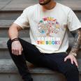 100 Days In The Books Reading Teachers Librarians School Men's Comfort Colors T-Shirt Ivory