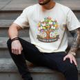 100 Days Of School In The Books Librarian Reading Teacher Men's Comfort Colors T-Shirt Ivory