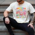 100th Day Of School Teacher 100 Days Coffee Books Men's Comfort Colors T-Shirt Ivory