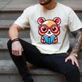 Adorable Book Lover Quokka With Reading Glasses Cute Men's Comfort Colors T-Shirt Ivory Adorable Book Lover Quokka With Reading Glasses Cute Men's Comfort Colors T-Shirt Ivory
