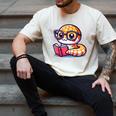 Adorable Book Lover Rattlesnake With Reading Glasses Cute Men's Comfort Colors T-Shirt Ivory Adorable Book Lover Rattlesnake With Reading Glasses Cute Men's Comfort Colors T-Shirt Ivory