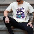 Adorable Book Lover Valkyrie With Reading Glasses Cute Men's Comfort Colors T-Shirt Ivory