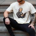 Alexander Hamilton Reading A Book Men's Comfort Colors T-Shirt Ivory