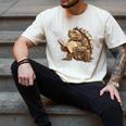 Alligator Snapping Turtle Reading A Book Men's Comfort Colors T-Shirt Ivory Alligator Snapping Turtle Reading A Book Men's Comfort Colors T-Shirt Ivory