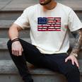 America US Flag Books Library Reading For Book Lover Reader Men's Comfort Colors T-Shirt Ivory