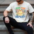 Animals Read Reading Book Library First Day Of School Kids Men's Comfort Colors T-Shirt Ivory