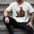 Attila The Hun Reading A Book Men's Comfort Colors T-Shirt Ivory