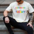 Audiobooks Are My Therapy Book Lover Audiobook Women Men's Comfort Colors T-Shirt Ivory Audiobooks Are My Therapy Book Lover Audiobook Women Men's Comfort Colors T-Shirt Ivory